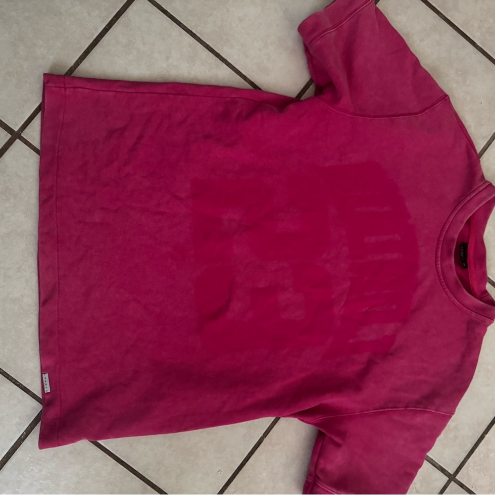 Men's Red Short Sleeve Tee